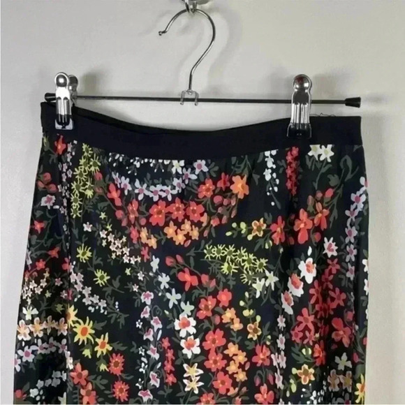 ATM Floral Multicolor Pencil Skirt - Picture 4 of 8